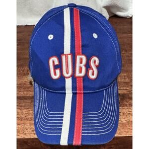 Chicago Cubs Drew Pearson MLB Genuine Merchandise Strapback Baseball Cap Hat